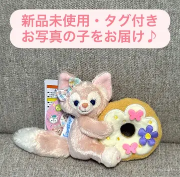 도쿄디즈니씨 필드위즈 조이 리나벨 봉제 인형 배지