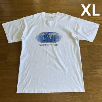 80s 스크린 스타즈 양면 프린트 티셔츠 XL 화이트 지구 코튼