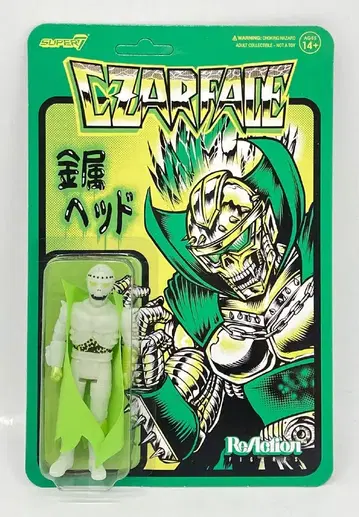 SUPER7 REACTION CZARFACE 금속 헤드
