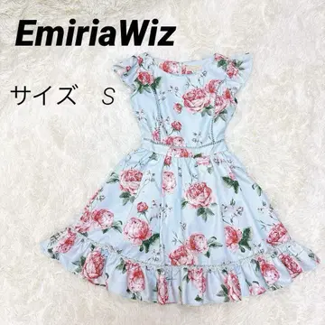 EmiriaWiz 프렌치 로즈 플레어 원피스 S 사이즈