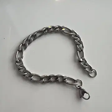 스테인리스 스틸 체인 팔찌 약 22cm