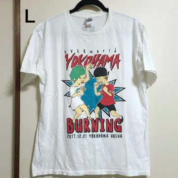 UVERworld 우버월드 티셔츠 YOKOHAMA L 사이즈