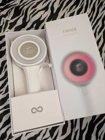 TWICE 응원봉 화이트/핑크/오렌지