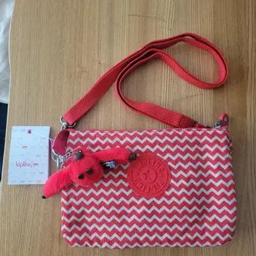 Kipling 빨간색 숄더백