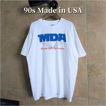 90년대 USA제 MDA 볼링 티셔츠 싱글 스티치 XL