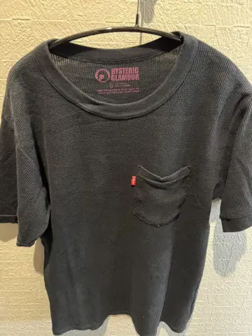 히스테릭 글래머 블랙 티셔츠 S