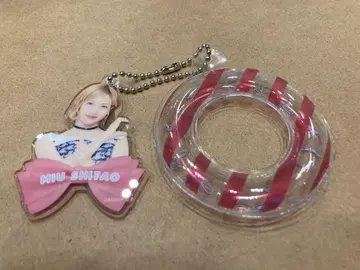 시모오 미우 AKB48 여름 낚시찌 키링 랜덤