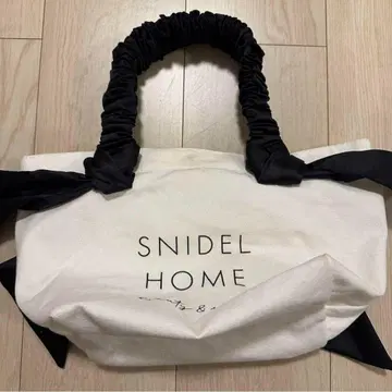 SNIDEL HOME 토트백 화이트