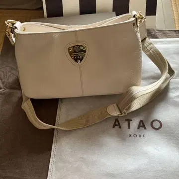 ATAO 아이비스 화이트 2way 숄더 미니 백