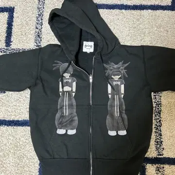 KOUGA 캐릭터 후드 집업 S