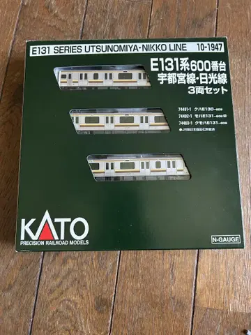 KATO 10-1947 E131계 600번대 3량 세트(실내등 포함)