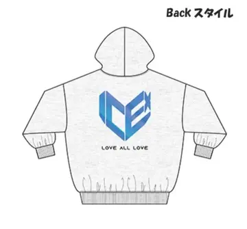 시가 리쿠 ICEx 시마무라 콜라보 후드티 M