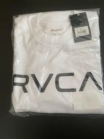 RVCA 화이트 티셔츠 흰색 사이즈 S