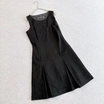 마리콴트 런던 슬리브리스 원피스 블랙 M 모발 일본제
