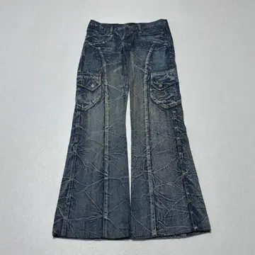 grunge flare denim 00s Y2K 헤이세이 갸루 오빠