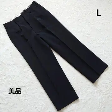 새상품급 블랙 슬랙스 스타일리시 남성용 L
