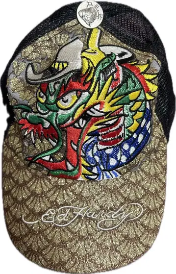 Ed hardy 캡 금 용