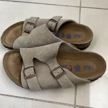 BIRKENSTOCK 컴포트 샌들 베이지 35