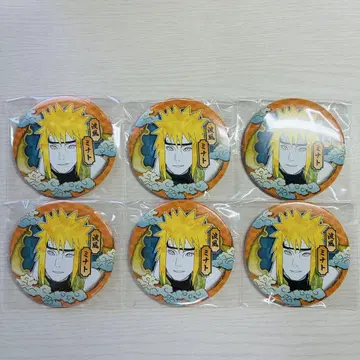 NARUTO 나미카제 미나토 컬렉션 캔뱃지 6종 세트