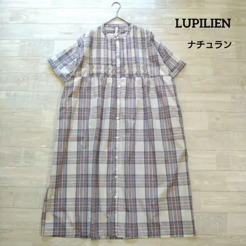 LUPILIEN 루피리안 핀턱 코튼 원피스 F 내추럴
