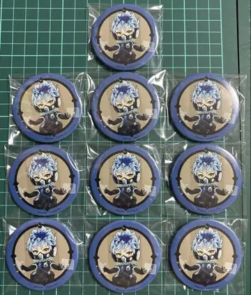 트위스티 오토 1주년 기숙사 의류 캔뱃지 10개