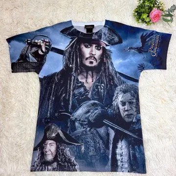 캐리비안의 해적 Johnny depp 티셔츠