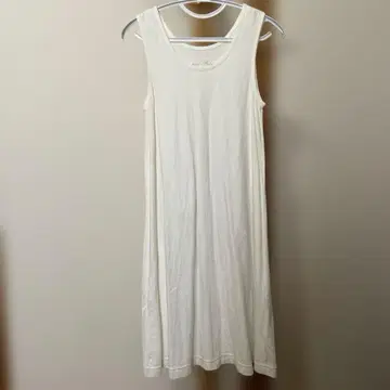 nest Robe 슬리브리스 롱 원피스 화이트