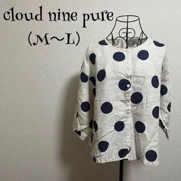 cloud nine pure/클라우드 나인 M~L/상의/베이지 계열/7부
