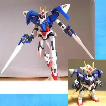 HG 더블 오 건담 + 모빌리티 조인트 더블 오 건담 완제품