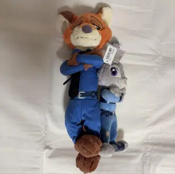 주토피아 닉 주디 봉제 인형