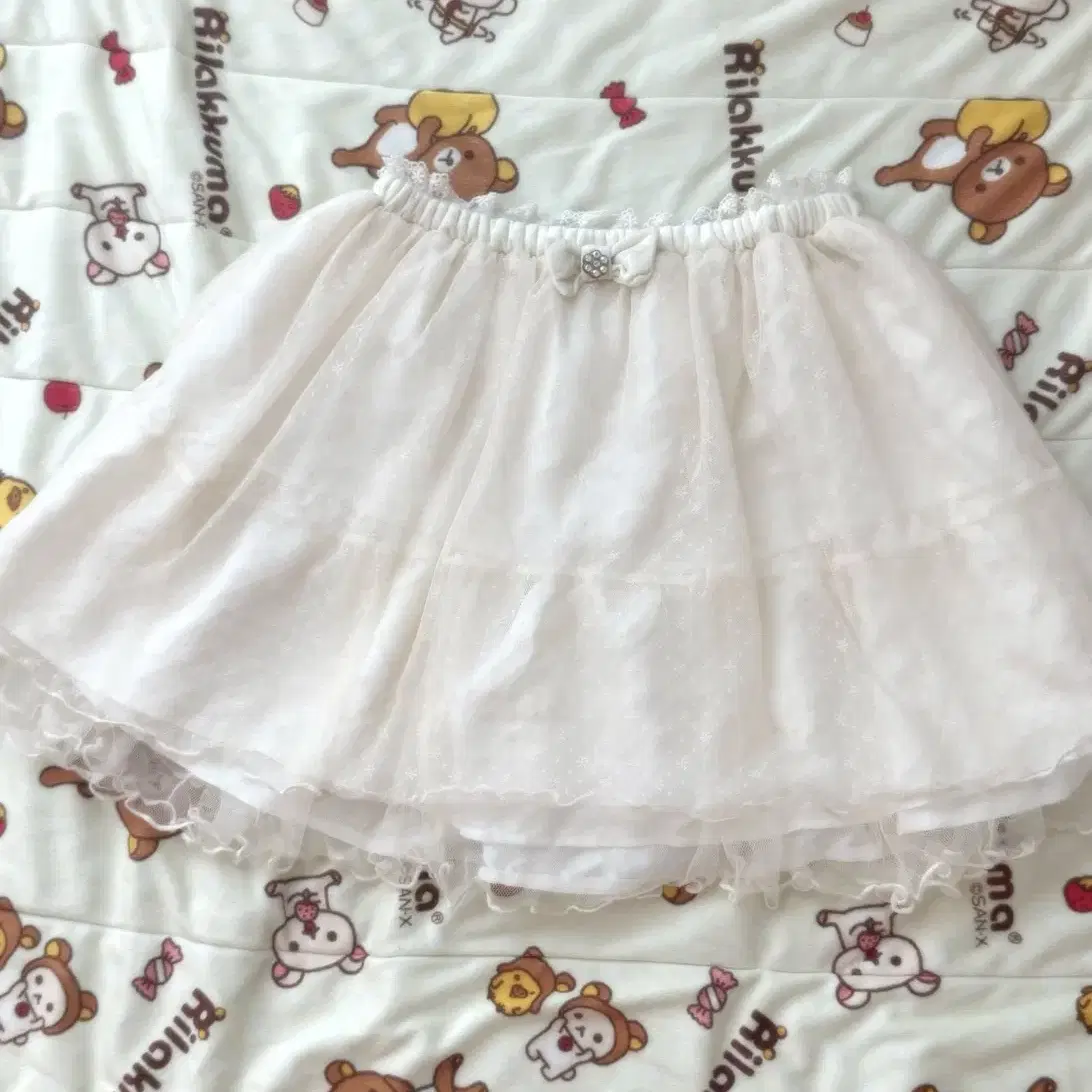 【RIBBONBIT】CARRIE SHEER SKIRT Ribbon Light Carrie Sheer Skirt, New, M #리본빛 on Bunjang