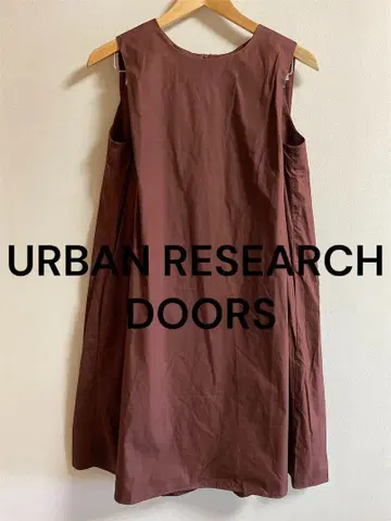 URBAN RESEARCH DOORS 슬리브리스 원피스 롱