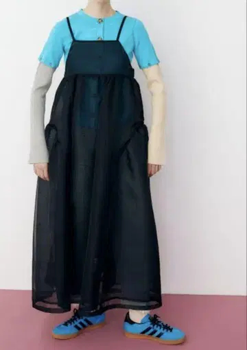 HeRIN.CYE Sheer volume dress 시어 볼륨 드레스