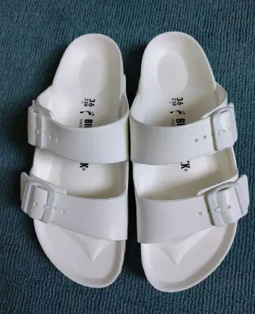 BIRKENSTOCK Arizona EVA 샌들 36 화이트