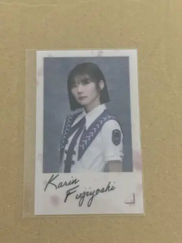 사쿠라자카46 후지요시 카린 클리어 스티커