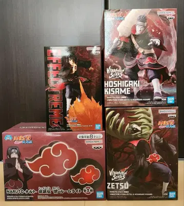 NARUTO 나루토 질풍전 피규어 아카츠키 3개 룸 라이트 1개