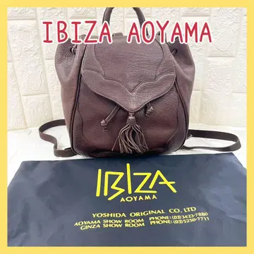 IBIZA AOYAMA 이비자 백팩 브라운