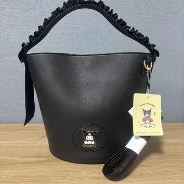 Kuromi 2way 블랙 프릴 백