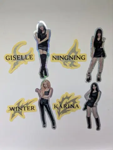 aespa 스티커 세트 도쿄돔
