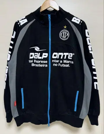 DALPONTE 풀 집업 맨투맨 자켓 블랙