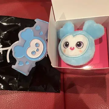 TWICE 나연 나브리 축광 러버 밴드, 봉제 인형 반지