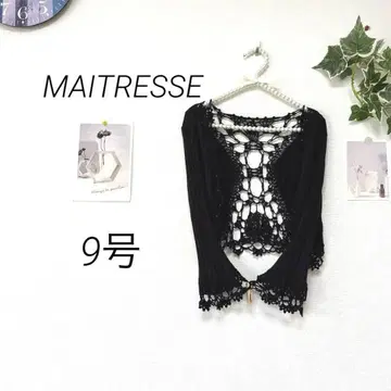 9006-1 MAITRESSE 메틀리제 레이스 가디건 볼레로 9호