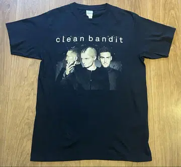 clean bandit 투어 티셔츠 블랙 M