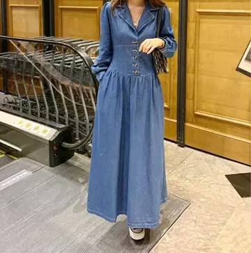 데님 원피스