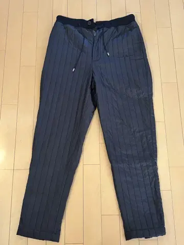 엔메일 ENMER Wave Quilt Pants BLACK 바지 블랙