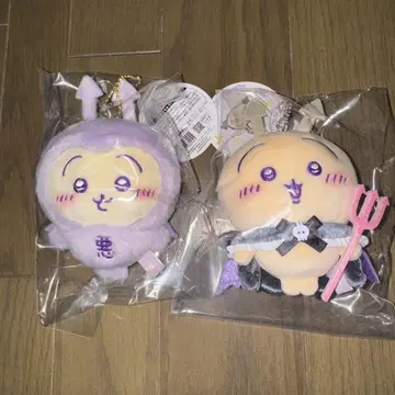 치이카와 (먼작귀) 천사와 악마 마스코트 토끼 2개