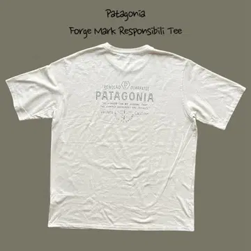 Patagonia Forge Mark Responsibili Tee 반팔