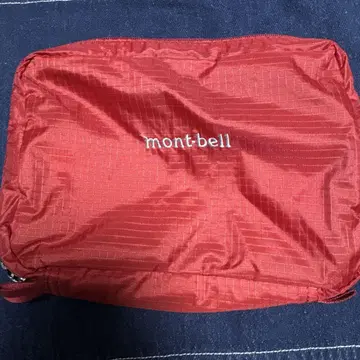 mont-bell 트래블 키트 팩 RED