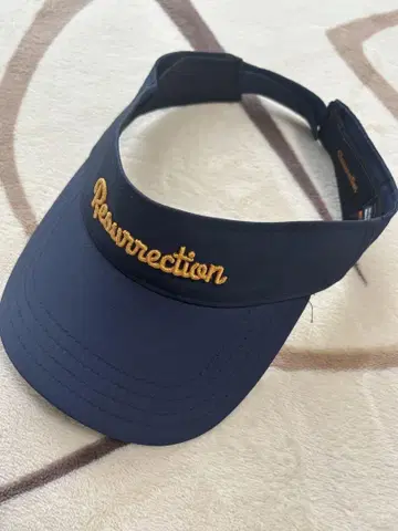 Resurrection 베이직 로고 선바이저 NAVY