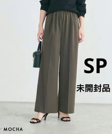 베이스먼트 온라인 허리밴딩 릴랙스 팬츠 모카 SP 사이즈